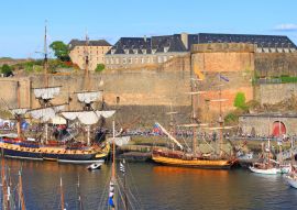 Lais Puzzle - Port et château de Brest, Bretagne, Frankreich - 100, 200, 500 & 1.000 Teile