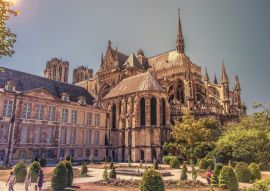 Lais Puzzle - Cathédrale de Reims und Palais de Tau, Frankreich - 100, 200, 500 & 1.000 Teile