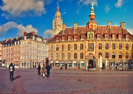 Lais Puzzle - Grand Place von Lille, Panorama & Dämmerungsstimmung, Frankreich - 100, 200, 500 & 1.000 Teile