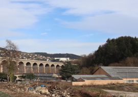 Lais Puzzle - STADT TARARE - RHONE - VIADUKT AUF DER TURDINE, Frankreich - 100, 200, 500 & 1.000 Teile