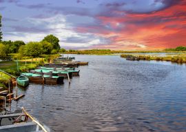 Lais Puzzle - Saint-André-des-eaux. Blick auf das Marais de la Brière. Loire-Atlantique. Pays de Loire, Frankreich - 100, 200, 500 & 1.000 Teile
