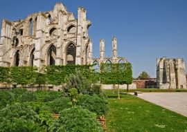 Lais Puzzle - Saint Omer, le rovine dell'Abbazia di Saint Bertin - Pas-de-Calais, Hauts-de-France, Frankreich - 100, 200, 500 & 1.000 Teile