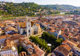 Lais Puzzle - Luftbild auf die Stadt Agen. Frankreich - 100, 200, 500 & 1.000 Teile