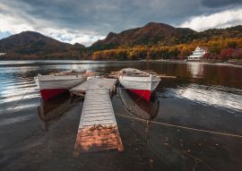 Lais Puzzle - Boote auf dem Haruna-See, Japan - 100, 200, 500 & 1.000 Teile