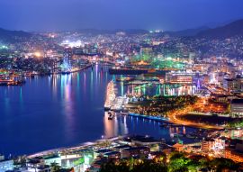 Lais Puzzle - Nachtansicht des Hafens von Nagasaki - 100, 200, 500 & 1.000 Teile
