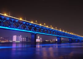Lais Puzzle - Brücke in Wuhan Yangtze River Bridge, China - 100, 200, 500 & 1.000 Teile