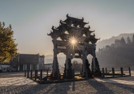 Lais Puzzle - Pailou in Xidi, Anhui, China - 100, 200, 500 & 1.000 Teile