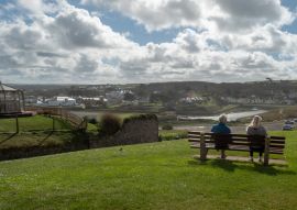 Lais Puzzle - Parkbank in Bude, Cornwall, England - 100, 200, 500 & 1.000 Teile