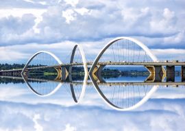 Lais Puzzle - JK-Brücke in Brasilia, Hauptstadt von Brasilien - 100, 200, 500 & 1.000 Teile