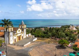 Lais Puzzle - Luftaufnahme der Se Kathedrale - Olinda, Pernambuco, Brasilien - 100, 200, 500 & 1.000 Teile