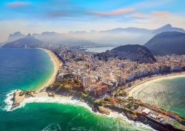 Lais Puzzle - Luftaufnahme des berühmten Copacabana Strandes und des Ipanema Strandes, Brasilien - 100, 200, 500 & 1.000 Teile