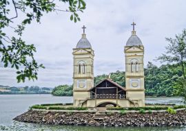 Lais Puzzle - versunkene Kirchtürme in Itá, Santa Catarina, Brasilien - 100, 200, 500 & 1.000 Teile