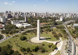 Lais Puzzle - Ibirapuera-Park in der Stadt Sao Paulo, Obelisk-Denkmal. Brasilien. - 100, 200, 500 & 1.000 Teile