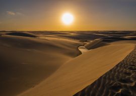 Lais Puzzle - Wunderschöner Sonnenuntergang im Lençois Maranhenses National Park - Barreirinhas, Maranhão - Brasilien - 100, 200, 500 & 1.000 Teile