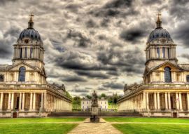 Lais Puzzle - Blick auf das National Maritime Museum in Greenwich, London - 100, 200, 500 & 1.000 Teile