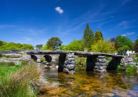 Lais Puzzle - Die alte Klappbrücke bei Postbridges Devon, England - 100, 200, 500 & 1.000 Teile