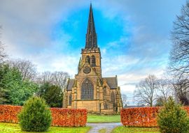 Lais Puzzle - Wentworth Kirche, Rotherham,Yorkshire im Winter, England - 100, 200, 500 & 1.000 Teile