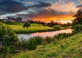 Lais Puzzle - Panoramablick bei Sonnenuntergang über den Fluss Aln, England - 100, 200, 500 & 1.000 Teile