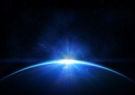 Lais Puzzle - Erde aus dem All im Sonnenaufgang - 100, 200, 500 & 1.000 Teile