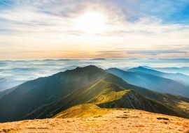 Lais Puzzle - Berglandschaft im Sonnenuntergang - 100, 200, 500 & 1.000 Teile