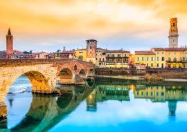 Lais Puzzle - Ponte di Pietra in Verona - 100, 200, 500 & 1.000 Teile