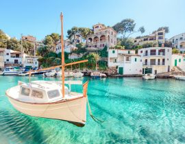 Lais Puzzle - Mallorca Cala Figuera Boot Spanien Balearen Bucht - 40 Teile
