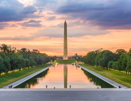 Lais Puzzle - National Wall mit Washington Monument, Washington D.C., USA - 40 Teile
