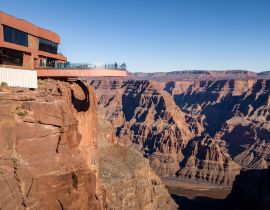 Lais Puzzle - Skywalk Glasbeobachtungsbrücke am Grand Canyon West Rim - Arizona, USA - 40 Teile