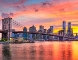 Lais Puzzle - Lower Manhattan Skyline und Brooklyn Bridge New York - 40 Teile