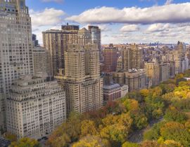 Lais Puzzle - Herbstfarben Gebäude am Central Park West New York City - 40 Teile