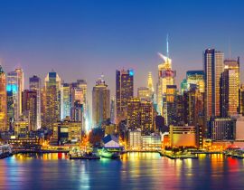 Lais Puzzle - Manhattan / New York bei Nacht - 40 Teile