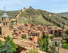 Lais Puzzle - Landschaft der mittelalterlichen Stadt Albarracin in der Provinz Teruel in Aragon, Spanien - 40 Teile
