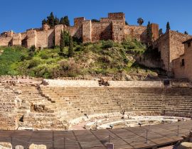 Lais Puzzle - Malaga, Alcazaba, Römisches Theater, Andalusien, Spanien - 40 Teile