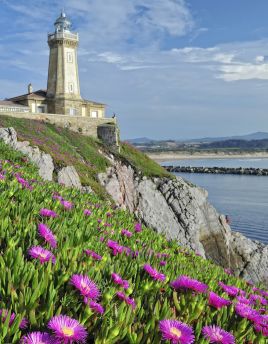 Lais Puzzle - Der Leuchtturm von San Juan, Avilés, Asturien, Spanien - 40 Teile