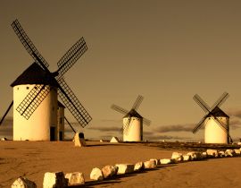 Lais Puzzle - Windmühlen von Campo de Criptana - 40 Teile