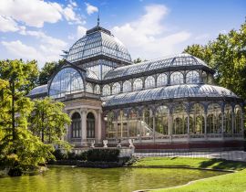 Lais Puzzle - Kristallpalast im Retiro-Park, Madrid, Spanien - 40 Teile