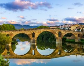 Lais Puzzle - Puente la Reina, Navarra, Spanien - 40 Teile