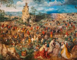 Lais Puzzle - Pieter Bruegel d.Ä. -  "Die Prozession nach Golgatha" (1564) - 40 Teile