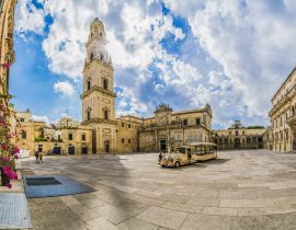 Lais Puzzle - Lecce, Italien - Platz Piazza del Duomo und Kathedrale der Jungfrau Maria, Apulien - 40 Teile