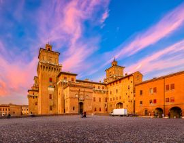 Lais Puzzle - Schloss Estense (Castello Estense) in Ferrara, Emilia-Romagna - 40 Teile