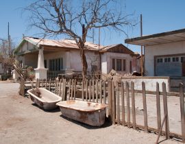 Lais Puzzle - Salpeterarbeiten von Humberstone, verlassene Stadt in Chile - 40 Teile