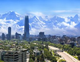Lais Puzzle - Stadtbild von Santiago Chile - 40 Teile