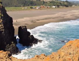 Lais Puzzle - Schöner großer Strand in Cobquecura, Chile - 40 Teile