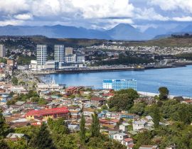 Lais Puzzle - Panoramablick von Puerto Montt, Chile - 40 Teile