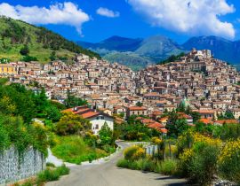 Lais Puzzle - Morano Calabro - eines der schönsten Dörfer Italiens. Kalabrien - 40 Teile