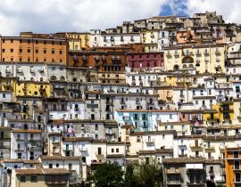Lais Puzzle - Calitri (Avellino) Panorama von S.Lucia - 40 Teile