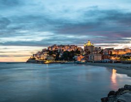 Lais Puzzle - Porto Maurizio, Imperia, Sonnenuntergang - 40 Teile