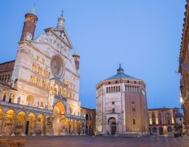 Lais Puzzle - Cremona - Die Kathedrale Himmelfahrt der Jungfrau Maria Abenddämmerung - 40 Teile
