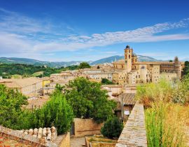 Lais Puzzle - Blick auf die mittelalterliche Stadt Urbino - 40 Teile