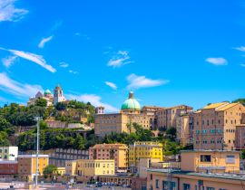 Lais Puzzle - Ansicht der Stadt von Ancona vom Hafen, Italien - 40 Teile